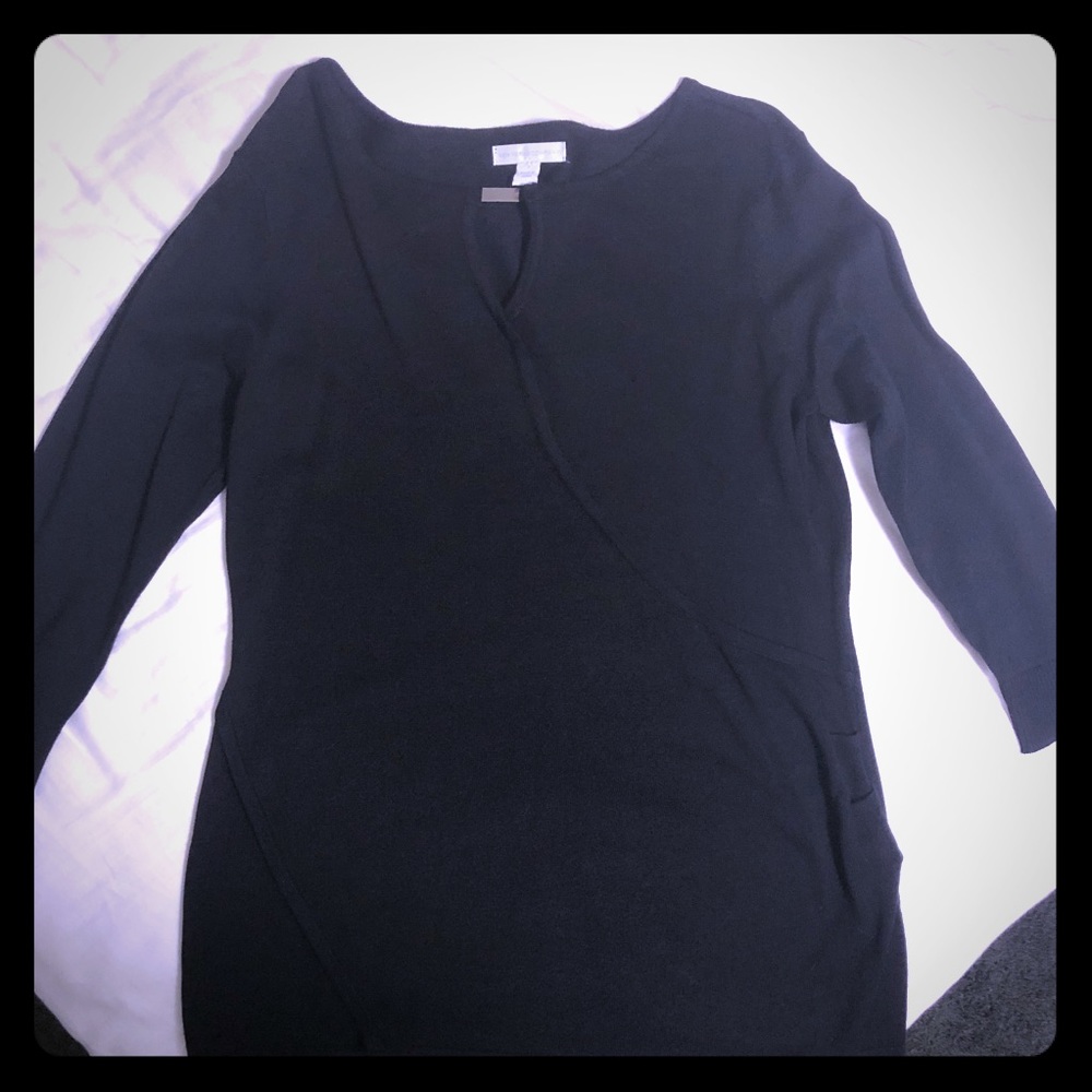 New York And Company Black 3 quarter sleeves